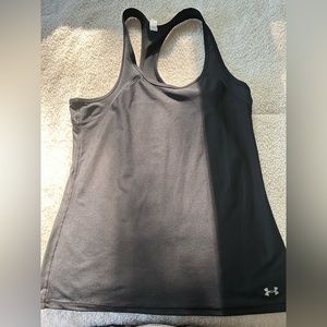 Under Armour razor back black tank